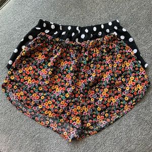 Ambiance Apparel High Waisted Shorts (2pack)